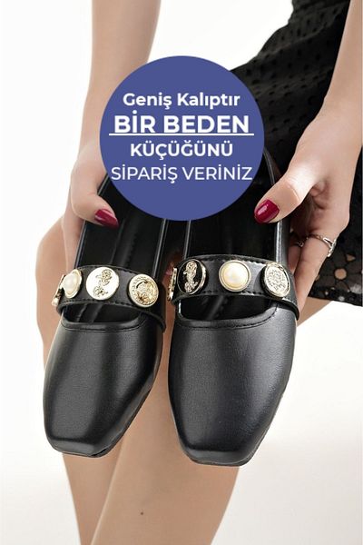 Modafırsat Balerini de damă, negri, eleganti, acasă, serviciu, birou, pantofi casual