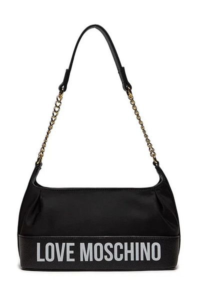 1'ASLAN Iubesc Moschino Damen Schultertasche Schwarz Jc4254pp0ike100a