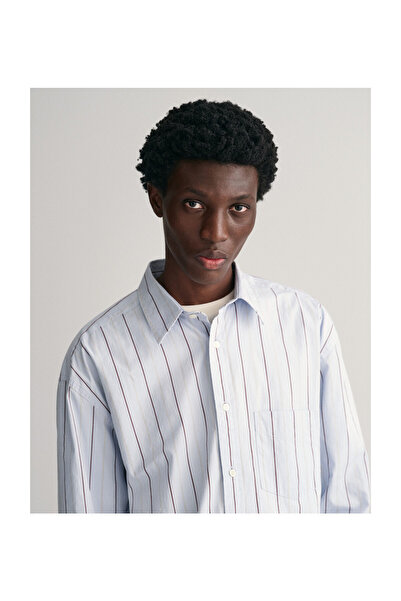 Gant OS COMPACT POPLIN STRIPE SHIRT