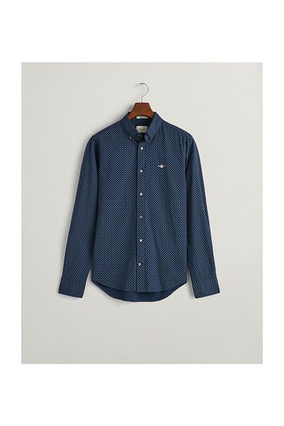 Gant SLIM MICRO PRINT SHIRT