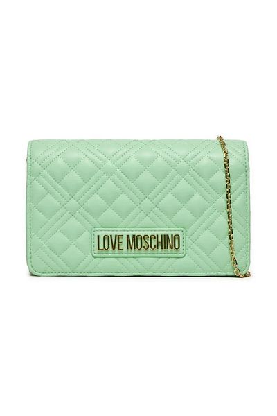 Love Moschino Prošívaná taška Groene Schoudertas JC4079PP1ILA0802
