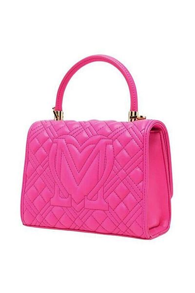 Love Moschino Prošívaná kabelka Leder 21 cm
