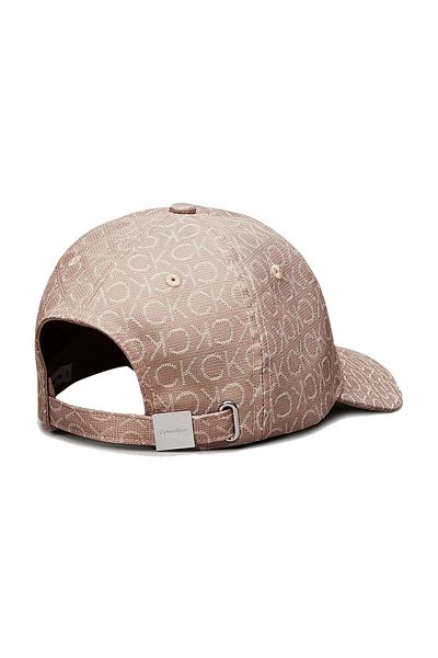 Calvin Klein Jacquard Hat with Adjustable Back K60K 612871 Pai Hat K60K 612871   Pai