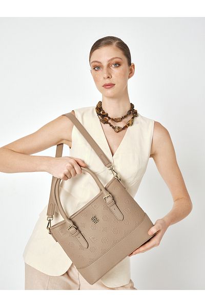 Pierre Cardin Γυναικεία Τσάντα Ώμου Mink 05PO25Y1991