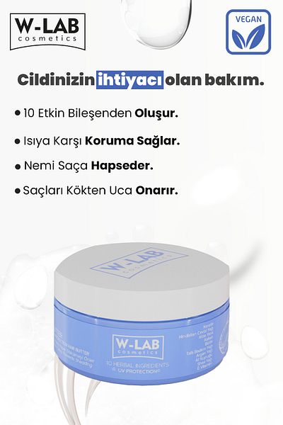 W-Lab Kozmetik 10-Component Nourishing Protective Hair Care Mask 250 ml