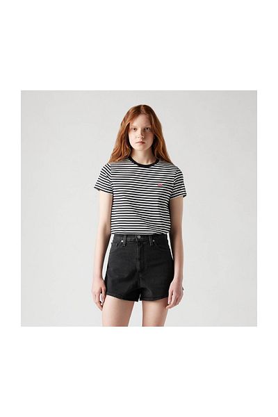 Levi's PERFECT TEE RAITA STRIPE KAVIAR-STREIFEN