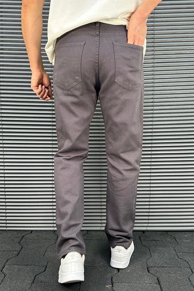 Trendyol Collection Schwarze Bagfi-Gabardine-Hose aus 100 % Baumwolle, bequem TMNSS25PL00039