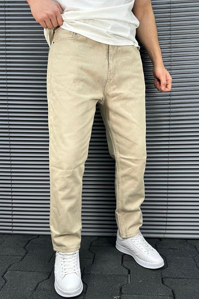 Trendyol Collection Graue Boyfriend-Hose aus 100 % bequemer Gabardine-Baumwolle TMNSS25PL00042
