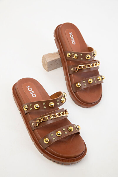 SOHO 20492 Dámské pantofle s opálením