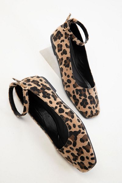 SOHO 18890 Leopard Damen-Ballerinas