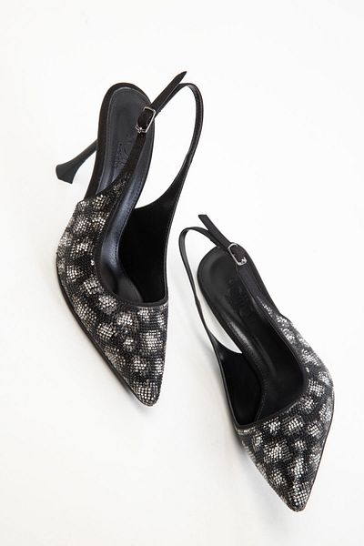 SOHO 20489 Pantofi clasici cu toc pentru femei negre