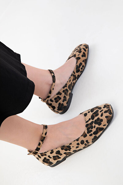 SOHO 18890 leopardí dámské baleríny