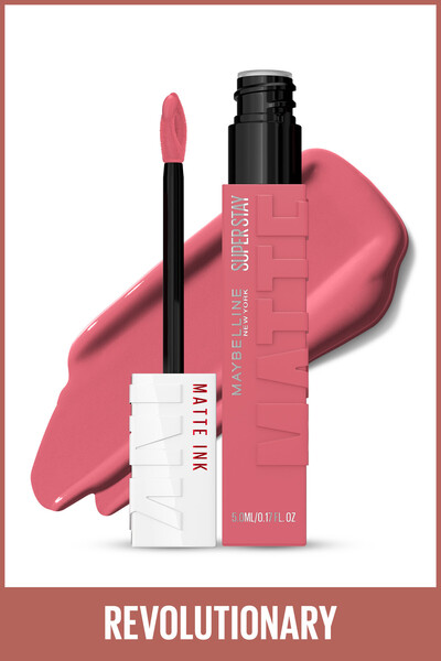 Maybelline New York Super Stay Matte Ink Likit Mat Ruj - 180 Revolutionary - Pembe
