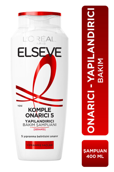 ELSEVE Komple Onarıcı 5 Yapılandırıcı Bakım Şampuanı 400 ml