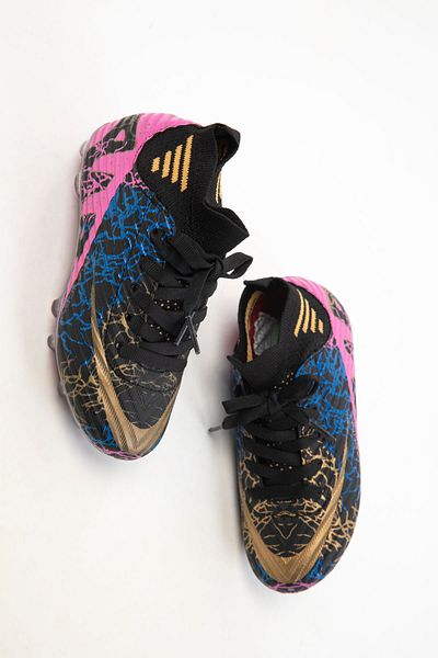 SOHO Schwarz-Gold Kinder Sneaker 20506