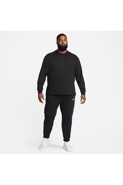 Nike M nsw prem essntl sust ls tee - black/(black)