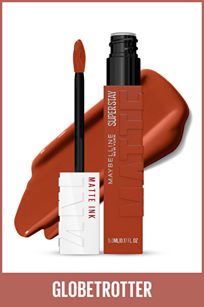 Maybelline New York Super Stay Matte Ink City Edition Likit Mat Ruj - 135 Globe-trotter