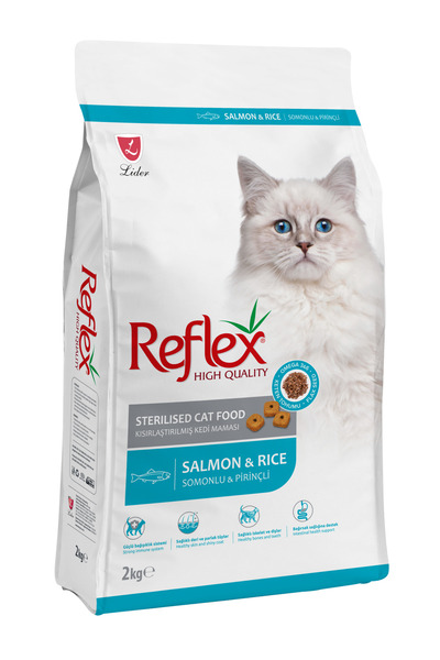 Reflex Somonlu Ve Pirinçli Kısırlaştırılmış Yetişkin Kedi Maması 2 Kg