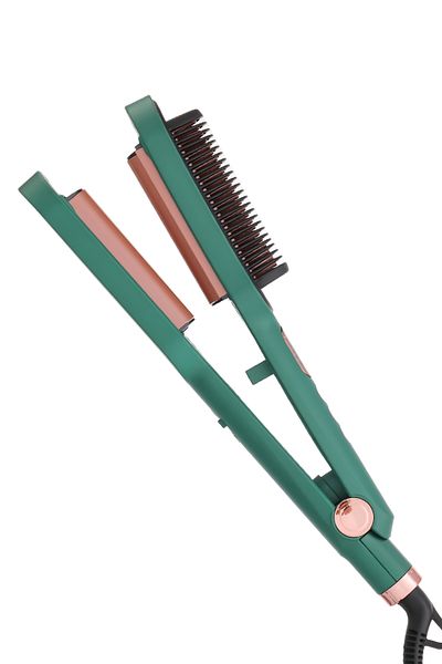 POWERTEC Tr-2820 Hair Straightener (Wavy-Brush-Ionic)