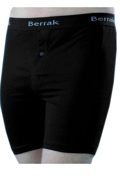 Berrak Ανδρικά κουμπιά Boxer 5 Pack Long Leg Lycra