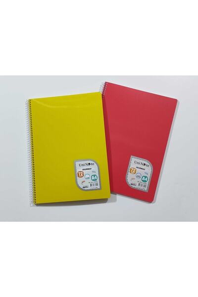 Çınar 72 Sheets Unlined Notebook (1 Pc)