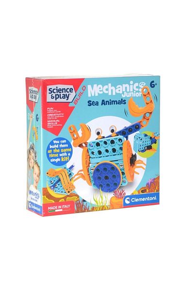 CLEMENTONI مختبر ميكانيكا Erfa 75059tr - حيوانات بحرية / الأعمار +6