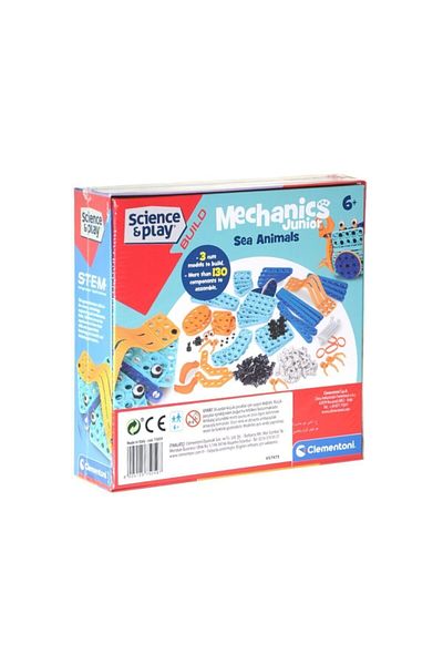 CLEMENTONI مختبر ميكانيكا Erfa 75059tr - حيوانات بحرية / الأعمار +6