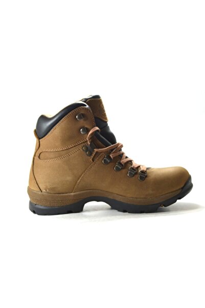 Vanotte Ανδρικές νεανικές μπότες πεζοπορίας εξωτερικού χώρου 512 Genuine Oil Leather Sand