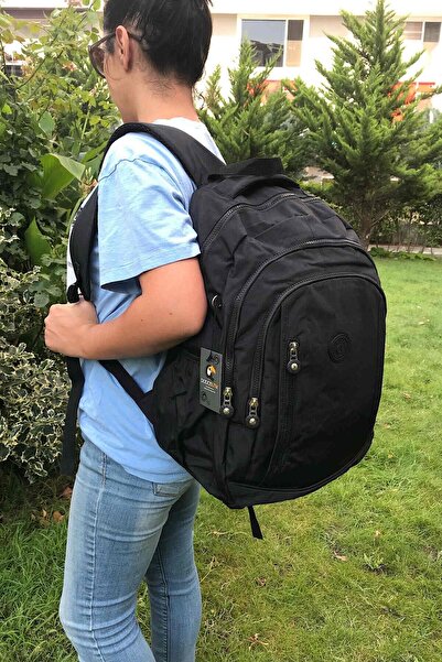 DodoButik حقيبة ظهر كبيرة الحجم متعددة الجيوب مقاومة للماء