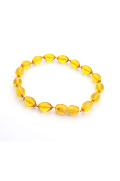 PİGADO Tight Amber Barley Cut Unisex Bracelet