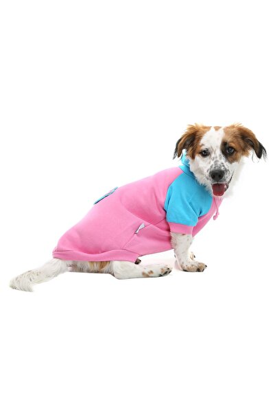 DOGİ&DOG Küçük Irk Pembe Pati Kedi Köpek Sweati -kedi Köpek Kiyafeti
