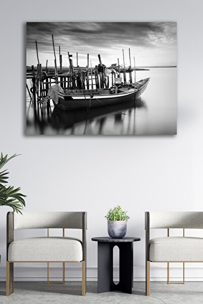 Blok Design Kanvas Tablo Manzara Doğa Şehir Dekoratif Duvar Tablosu