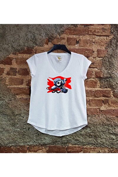 SCUBAPROMO Ležerna majica sa zastavom Scuba Scull