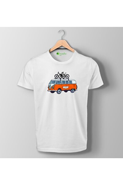 SCUBAPROMO Μπλουζάκι με στάμπα Unisex Minibus Organikse Vosvos