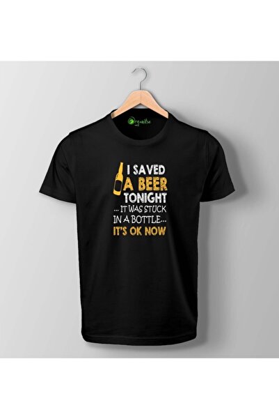 SCUBAPROMO Μπλουζάκι Unisex με στάμπα Organicse I Seved Beer