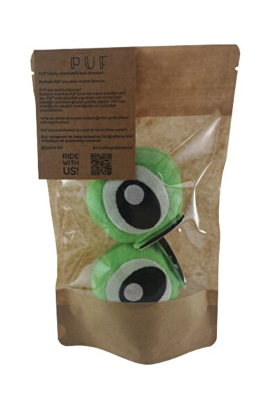 pufnride Puf Kurbağa Snowboard Kayak Bisiklet Motorsiklet Paten Kask Süsü Aksesuarı