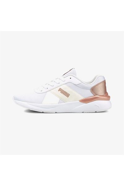 Puma حذاء رياضي نسائي باللون الأبيض من Rose Metallic Pop 381080 -03