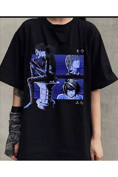 Köstebek Shinigami Ryuk Unisex T-shirt - Alhemengelir-death Note