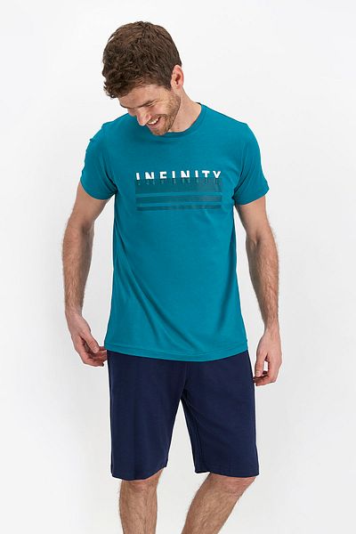 Arnetta Ανδρικό Σετ Βερμούδας Infinity Matte Petrol