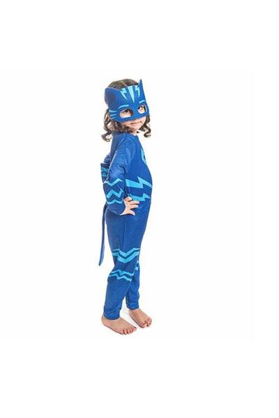Pj Maskeliler Pj Mask Στολή Pijamaskeliler Στολή για παιδιά γάτας - Ολόσωμη φόρμα Catboy + Σετ με μάσκα
