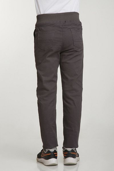 Nacar Boys' School Trousers with Elastic Waist