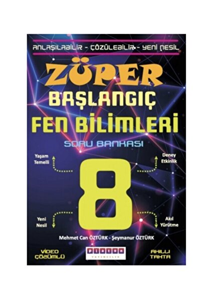 Platon Yayıncılık Platon 8. Sınıf Lgs Fen Bilimleri Züper Başlangıç Soru Bank...