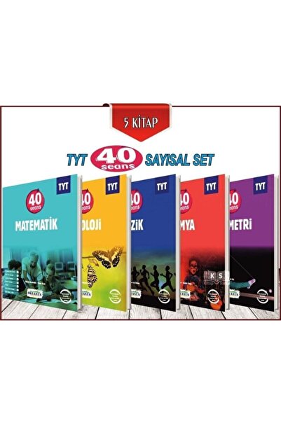 Okyanus Yayınları Tyt 40 Seans Sayısal Set 5 Kitap