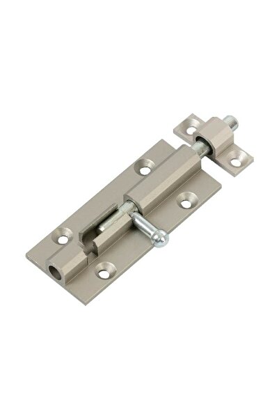 ARON Alüminyum Mavzer Sürgü Kapı Dolap Kapak Sürgüsü 7cm Saten