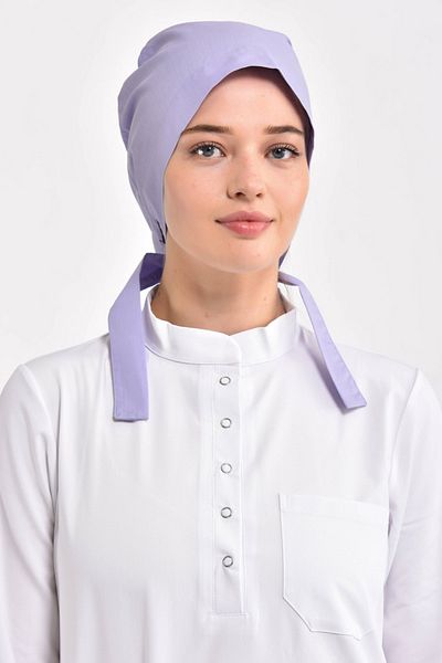 Owlet Medikal Bone chirurgical Hijab de culoare liliac
