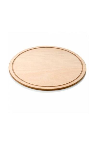modalonga Wooden Pizza Plate Board Pizza Mat 34 Cm