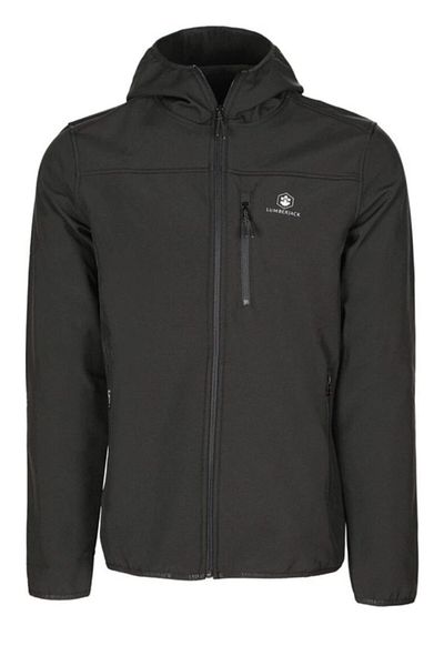 lumberjack Gt16 Μαύρο Αδιάβροχο Ανδρικό Μπουφάν Softshell