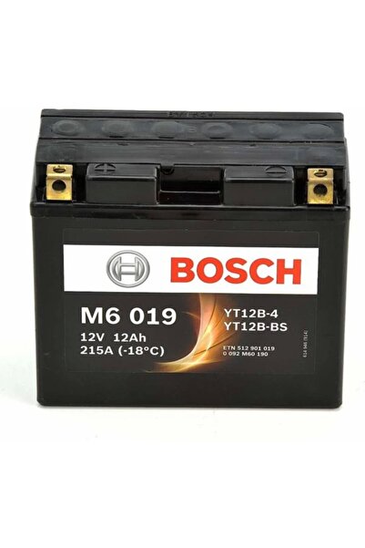 Bosch M6019 Yt12b - Bs 12 Amper Motosiklet Aküsü