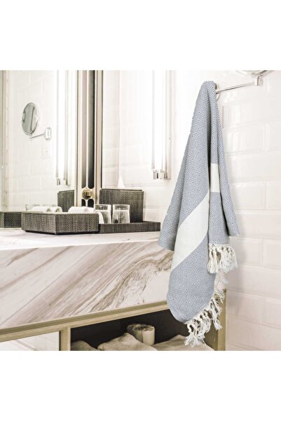 GÖZDE TEKSTİL Gözde Diamond Pattern Peshtemal & Beach Towel 100*180 Cm