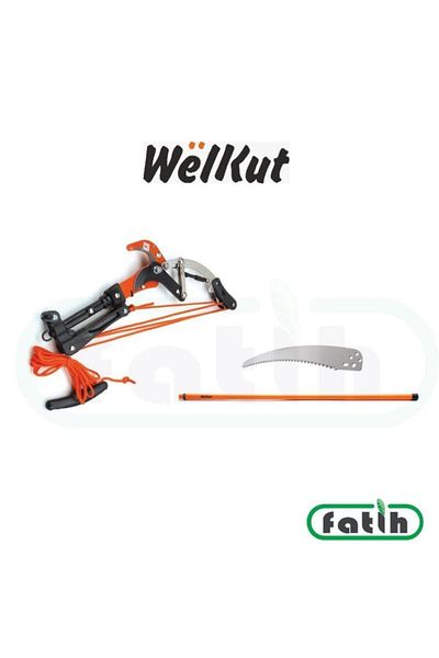 İtal Welkut Hc-819b-120 High Branch Pruning Shears with Telescopic Saw